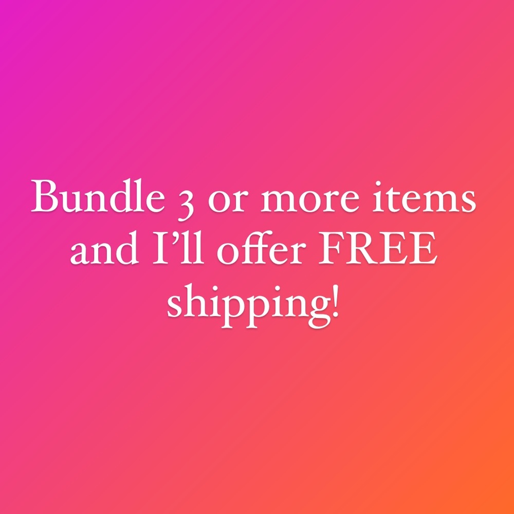 Need to sell items fast! Make me an offer